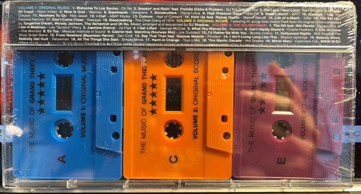 Grand Theft Auto V *3xCassette* | Mint (M) Mint (M)-The Happy Cap