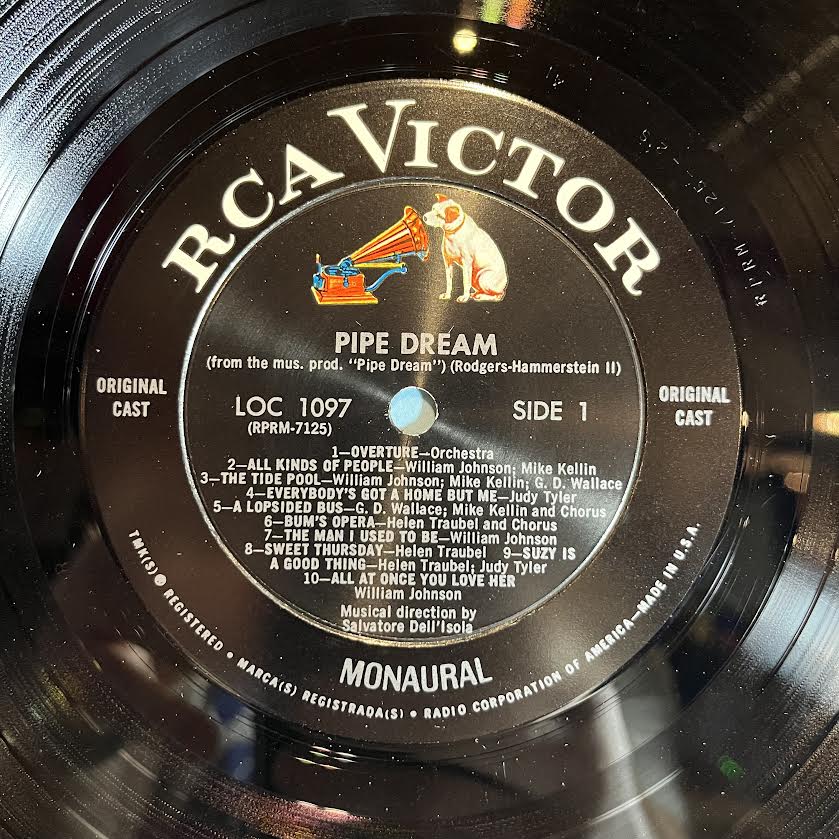 Rodgers & Hammerstein - Pipe Dream *SHRINK* | Excellent+ (EX+) Near Mint (NM)-The Happy Cap