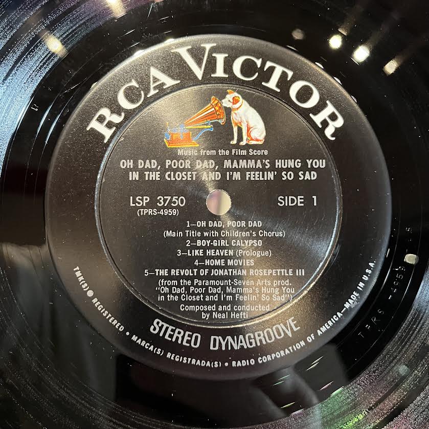 Neal Hefti - Oh Dad, Poor Dad, Mamma's Hung You In The Closet... *SHRINK* | Near Mint (NM) Near Mint (NM)-The Happy Cap