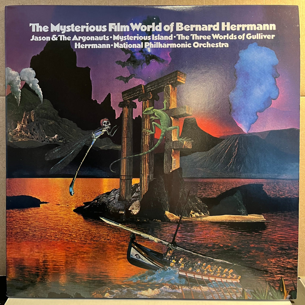 Bernard Herrmann - The Mysterious Film World Of Bernard Herrmann *ORG / NUMBERED* | Near Mint (NM) Near Mint (NM)-The Happy Cap