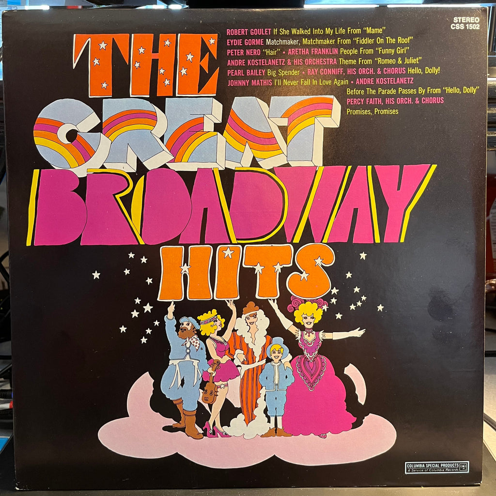 Various - The Great Broadway Hits | Near Mint (NM) Near Mint (NM)-The Happy Cap