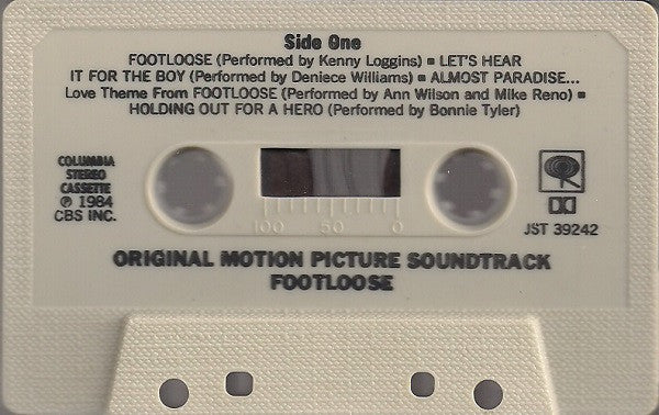Various - Footloose (Original Motion Picture Soundtrack) *CASSETTE* | Near Mint (NM) Near Mint (NM)-The Happy Cap