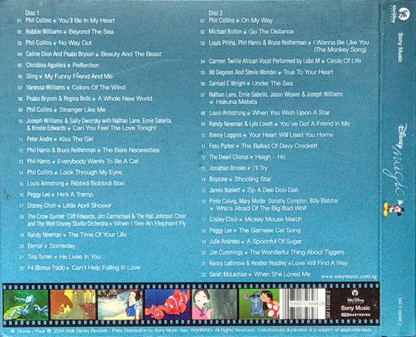 Various - Disney Magic (2XCD) | Very Good Plus (VG+) Very Good Plus (VG+)-The Happy Cap