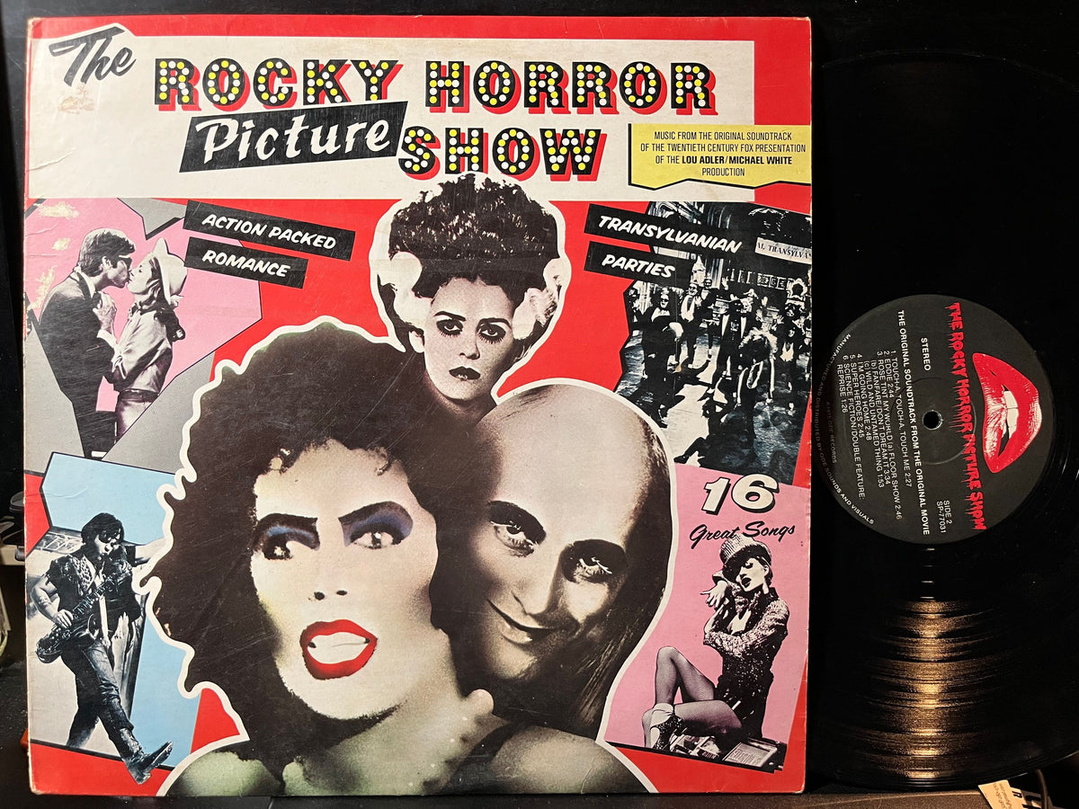 "The Rocky Horror Picture Show" Original Cast - The Rocky Horror Picture Show (VINYL) | Very Good Plus (VG+) Very Good (VG)-The Happy Cap