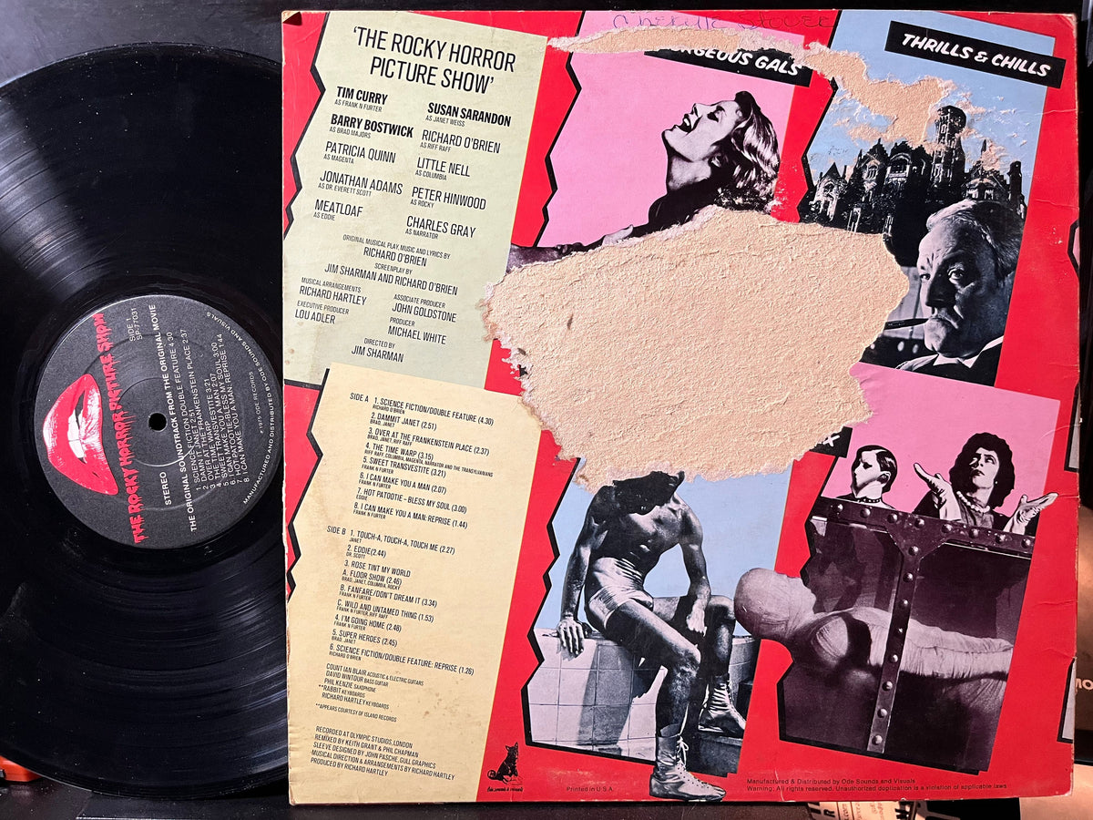 "The Rocky Horror Picture Show" Original Cast - The Rocky Horror Picture Show (VINYL) | Very Good Plus (VG+) Very Good (VG)-The Happy Cap