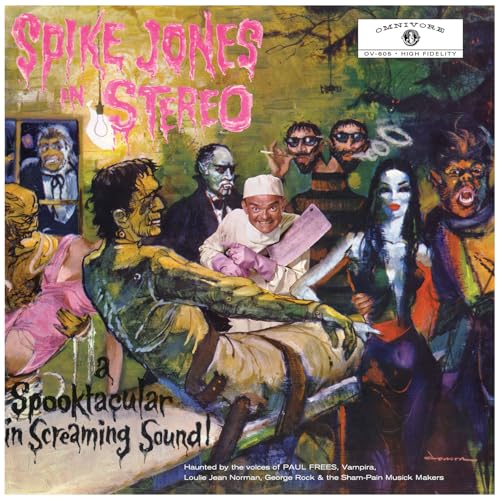 Spike Jones - Spike Jones In Stereo: A Spooktacular In Screaming Sound! (Slime Green VINYL) | Mint (M) Mint (M)-The Happy Cap