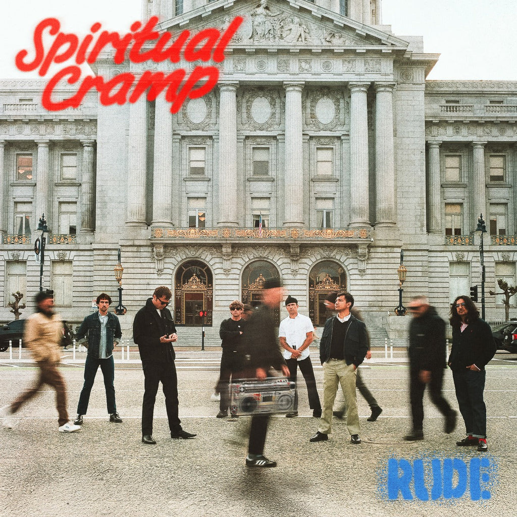 Spiritual Cramp - Rude (Indie Exclusive) (Blue/White/Red 3 Color Stripe Vinyl) |-The Happy Cap