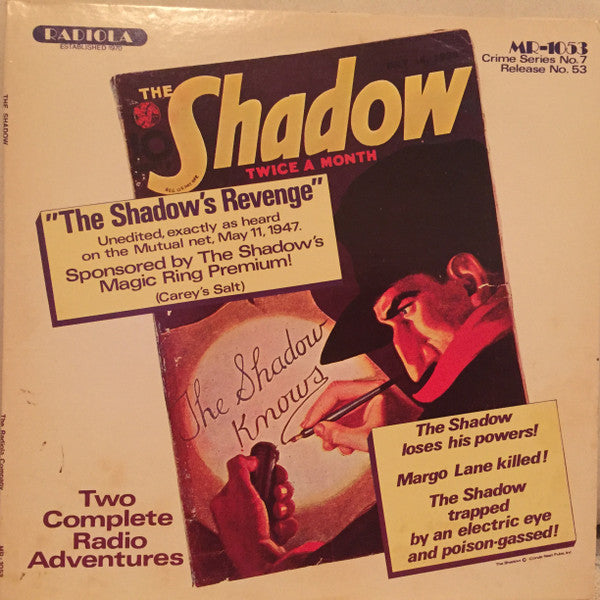 The Shadow *SEALED* | Mint (M) Near Mint (NM)-The Happy Cap