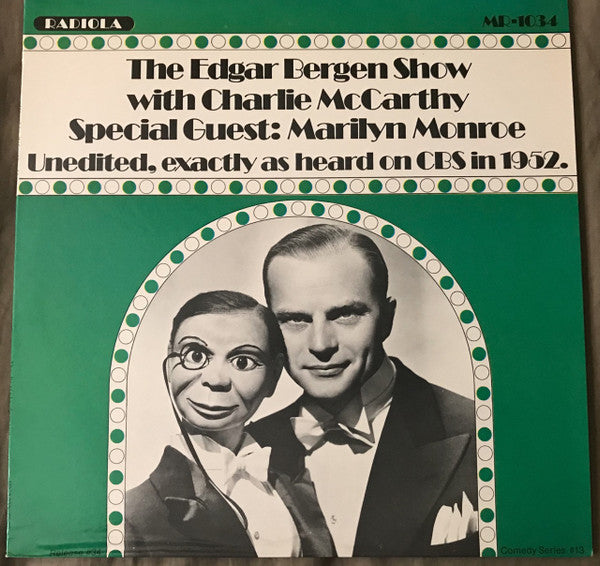 The Edgar Bergen Show With Charlie McCarthy (VINYL) | Mint (M) Mint (M)-The Happy Cap