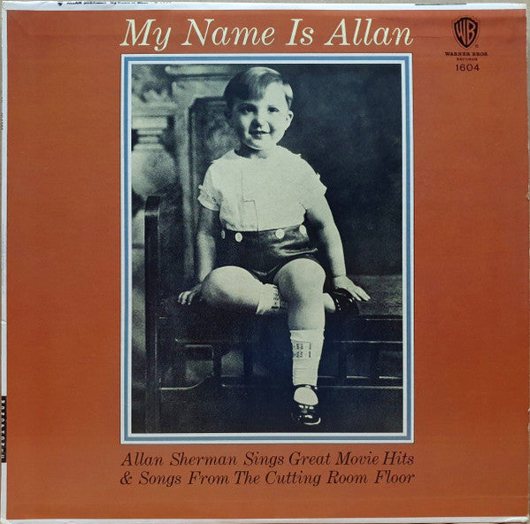 Allan Sherman - My Name Is Allan: Allan Sherman Sings Great Movie Hits & Songs From The Cutting Room Floor (VINYL) | Mint (M) Near Mint (NM)-The Happy Cap