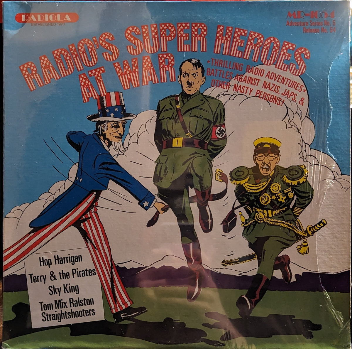 Various - Radio's Super Heroes At War *SEALED* | Mint (M) Near Mint (NM)-The Happy Cap