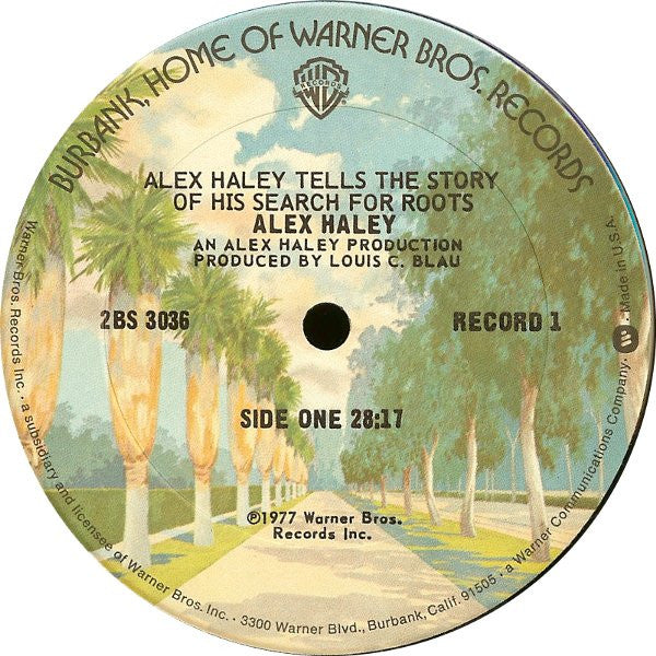 Alex Haley - Tells The Story Of His Search For Roots | Excellent (EX) Excellent (EX)-The Happy Cap