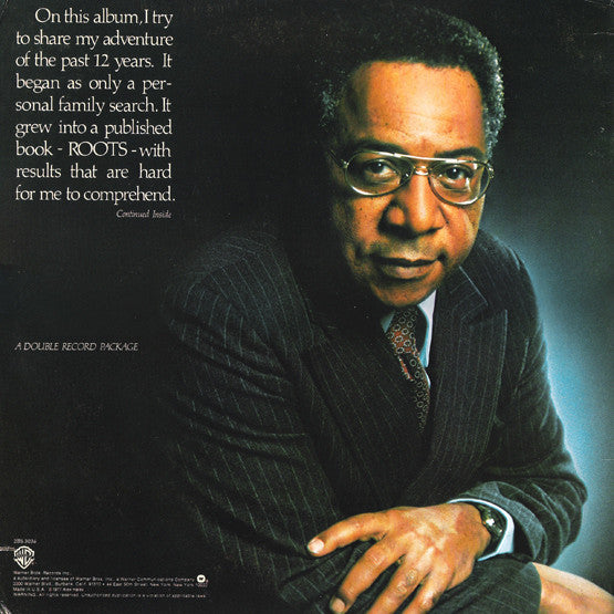 Alex Haley - Tells The Story Of His Search For Roots | Excellent (EX) Excellent (EX)-The Happy Cap
