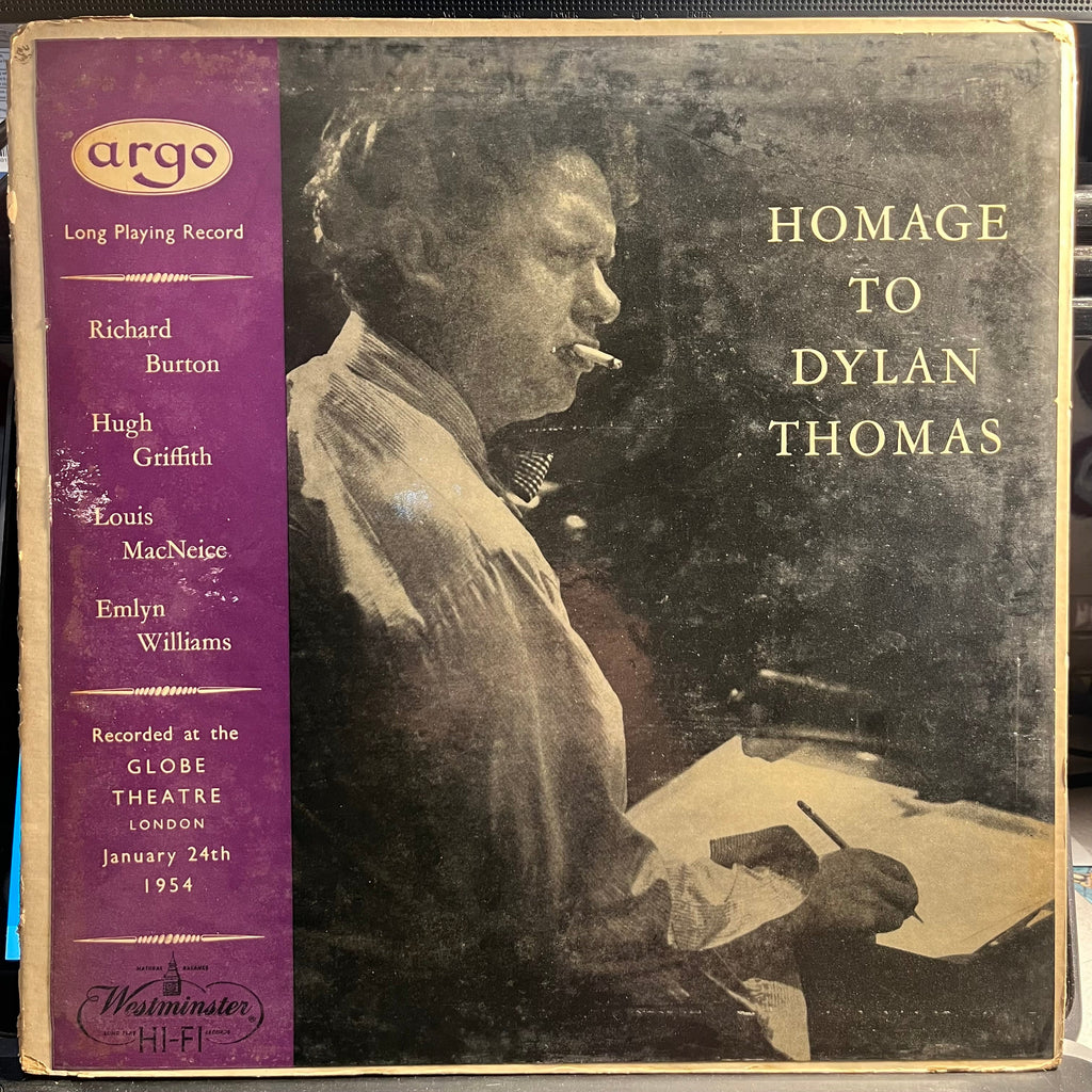 Dylan Thomas - Homage To Dylan Thomas | Excellent (EX) Very Good (VG)-The Happy Cap