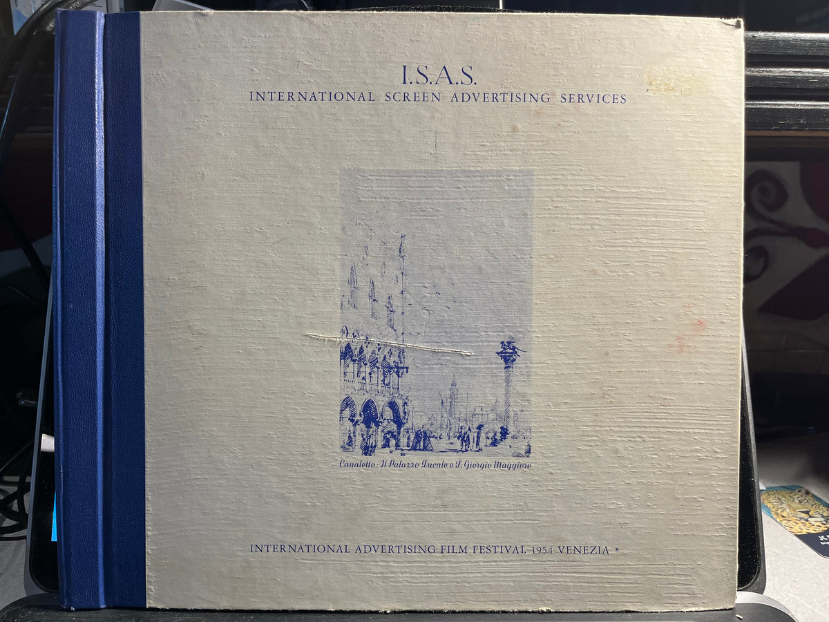 I.S.A.S. - International Advertising Film Festival 1954 Venezia | Near Mint (NM) Excellent (EX)-The Happy Cap
