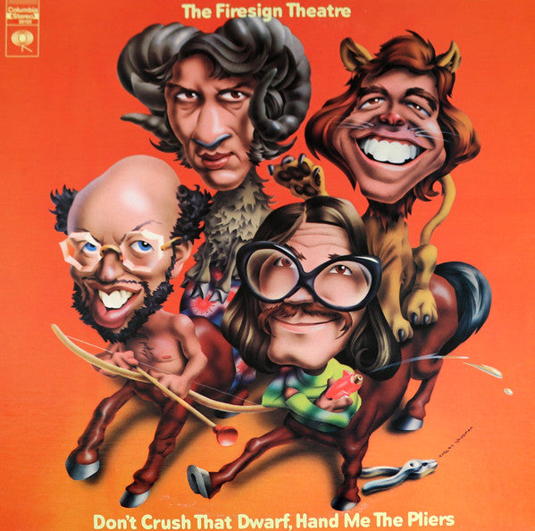 The Firesign Theatre - Don't Crush That Dwarf, Hand Me The Pliers | Near Mint (NM) Near Mint (NM)-The Happy Cap