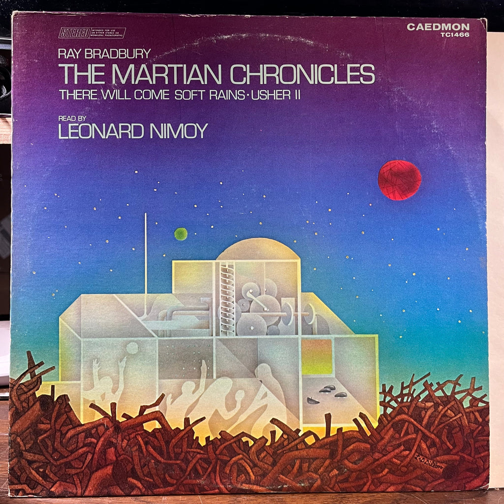 Ray Bradbury - The Martian Chronicles: There Will Come Soft Rains - Usher II (VINYL) | Near Mint (NM) Very Good Plus Plus (VG++)-The Happy Cap