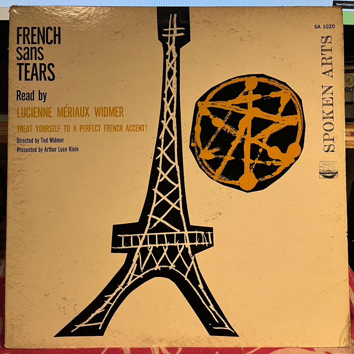 Lucienne Meriaux Widmer - French Sans Tears | Near Mint (NM) Excellent (EX)-The Happy Cap