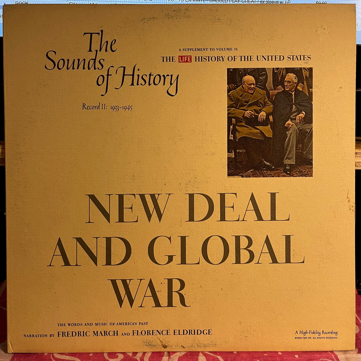 Various - The Sounds Of History Record 11: 1933-1945 / New Deal And Global War | Near Mint (NM) Excellent (EX)-The Happy Cap