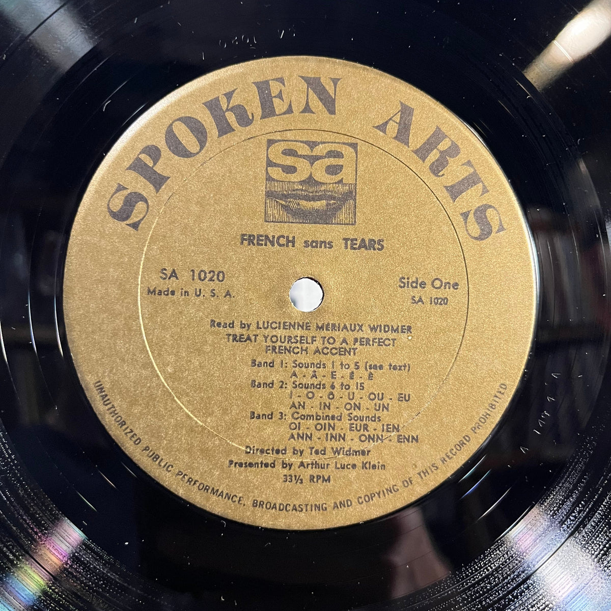 Lucienne Meriaux Widmer - French Sans Tears | Near Mint (NM) Excellent (EX)-The Happy Cap