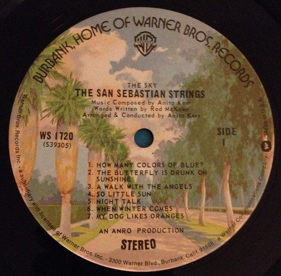 The San Sebastian Strings - The Sky *SHRINK* | Near Mint (NM) Near Mint (NM)-The Happy Cap