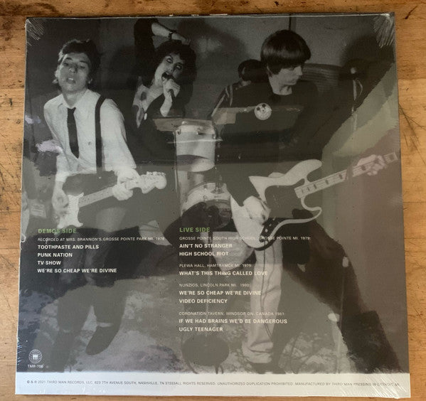 Static (60) - Toothpaste And Pills (Demos And Live 1978 - 1981)(VINYL) | Mint (M) Mint (M)-The Happy Cap