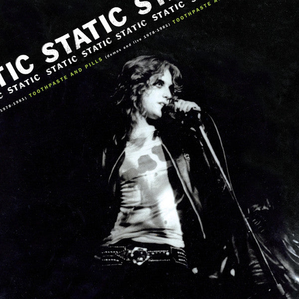 Static (60) - Toothpaste And Pills (Demos And Live 1978 - 1981)(VINYL) | Mint (M) Mint (M)-The Happy Cap