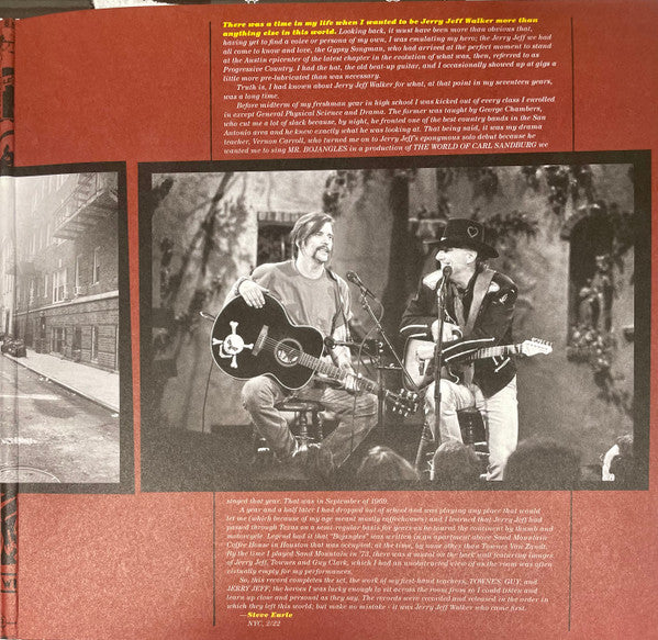 Steve Earle & The Dukes - Jerry Jeff | Mint (M) Mint (M)-The Happy Cap