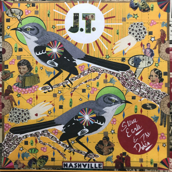 Steve Earle & The Dukes - J.T. | Mint (M) Mint (M)-The Happy Cap