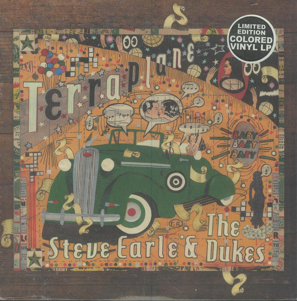 Steve Earle & The Dukes - Terraplane | Mint (M) Mint (M)-The Happy Cap