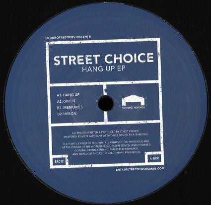 Street Choice - Hang Up EP | Mint (M) Generic-The Happy Cap
