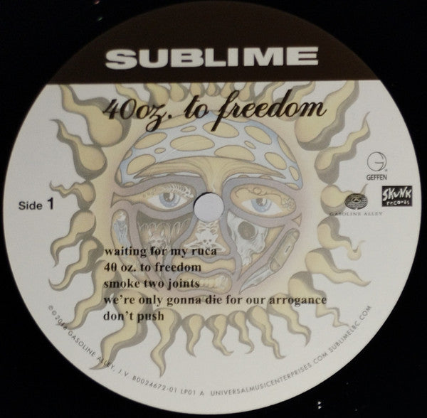 Sublime (2) - 40oz. To Freedom (2xVINYL) | Mint (M) Mint (M)-The Happy Cap