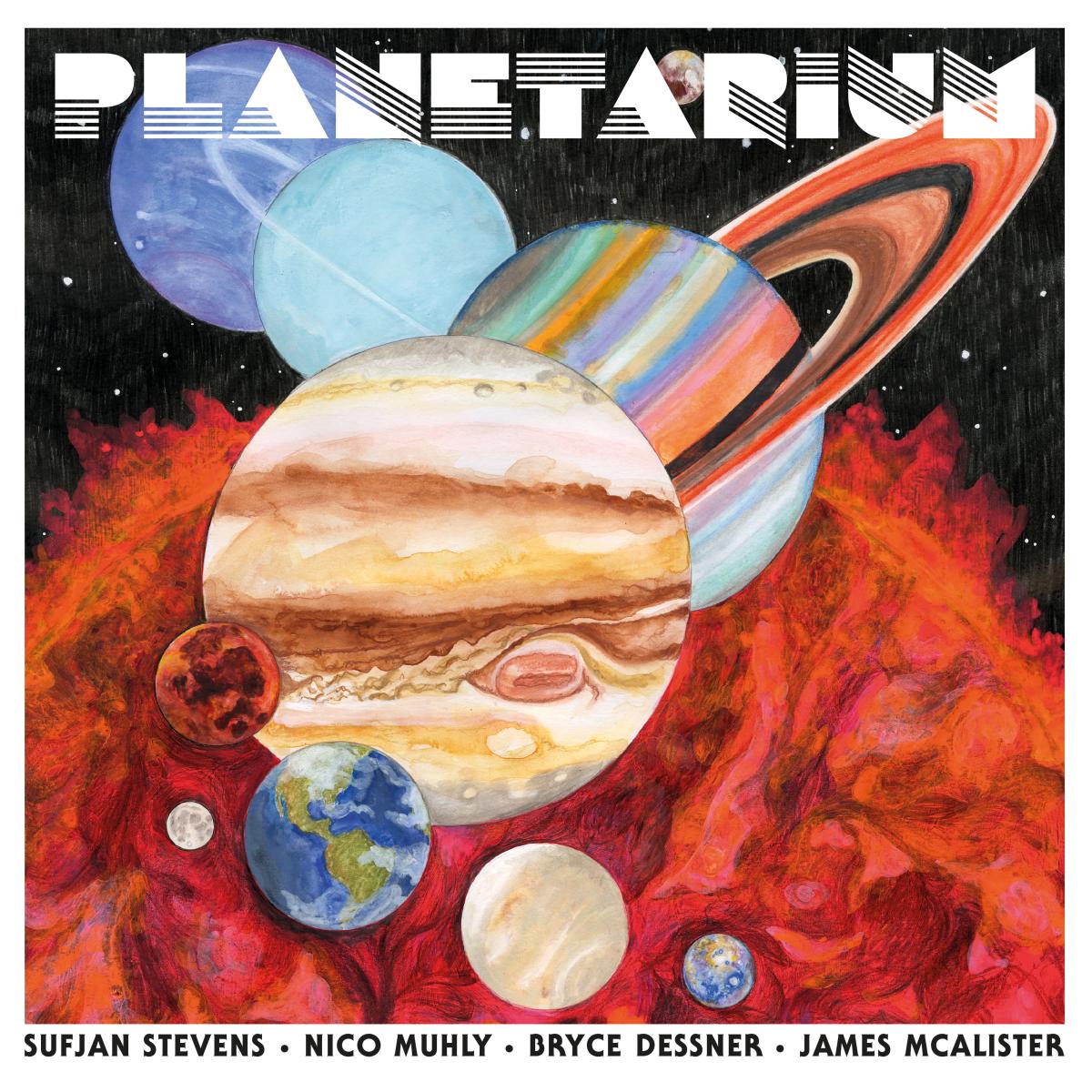 Sufjan Stevens / Bryce Dessner / Nico Muhly - PLANETARIUM (CD) | Mint (M) Mint (M)-The Happy Cap