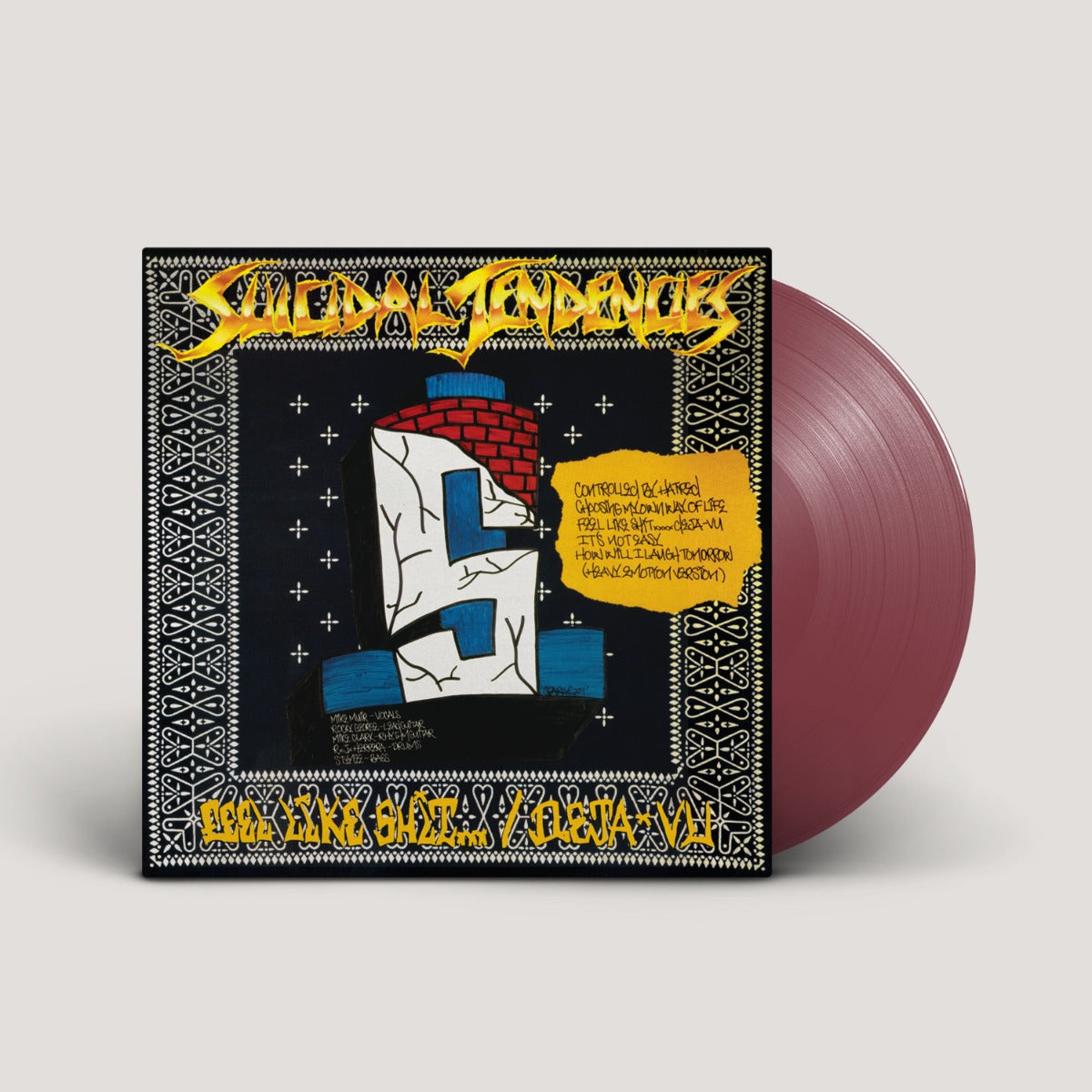 Suicidal Tendencies - Controlled By Hatred/Feel Like Shit...Deja Vu (Indie Excl Color Vinyl) | Mint (M) Mint (M)-The Happy Cap