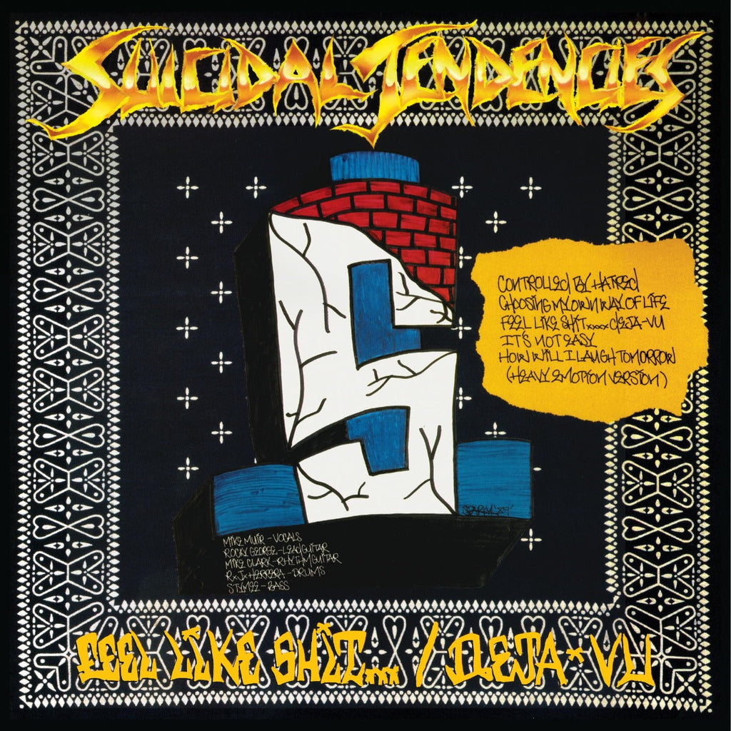 Suicidal Tendencies - Controlled By Hatred/Feel Like Shit...Deja Vu (Indie Excl Color Vinyl) | Mint (M) Mint (M)-The Happy Cap