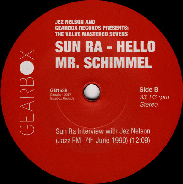 Hello Mr. Schimmel (7" VINYL) | Mint (M) Mint (M)-The Happy Cap