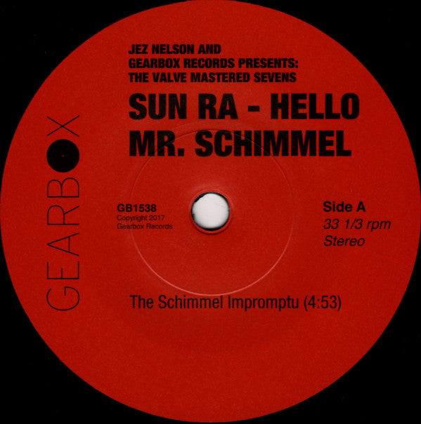 Hello Mr. Schimmel (7" VINYL) | Mint (M) Mint (M)-The Happy Cap