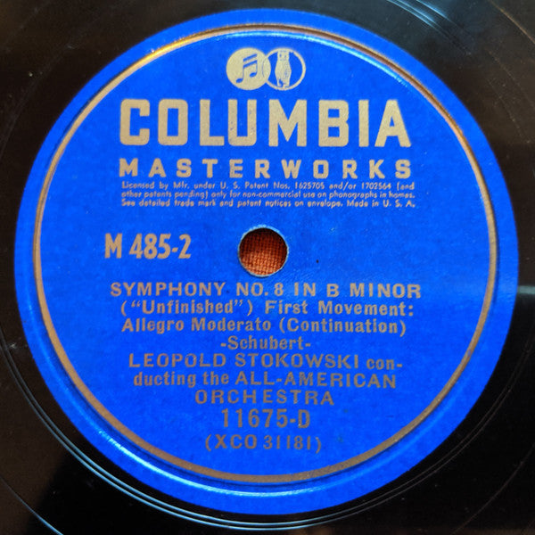 Franz Schubert - Symphony No. 8 In B Minor ('Unfinished') | Very Good Plus (VG+) Very Good Plus (VG+)-The Happy Cap