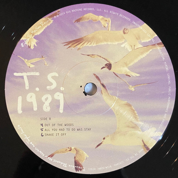 Taylor Swift 1989 Big Machine Records, Big Machine Records 2xLP, Album, Gat Mint (M) Mint (M)-The Happy Cap