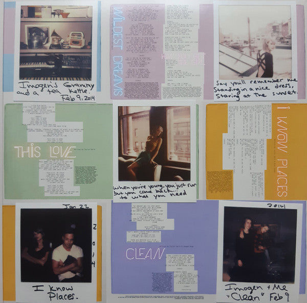 Taylor Swift 1989 Big Machine Records, Big Machine Records 2xLP, Album, Gat Mint (M) Mint (M)-The Happy Cap