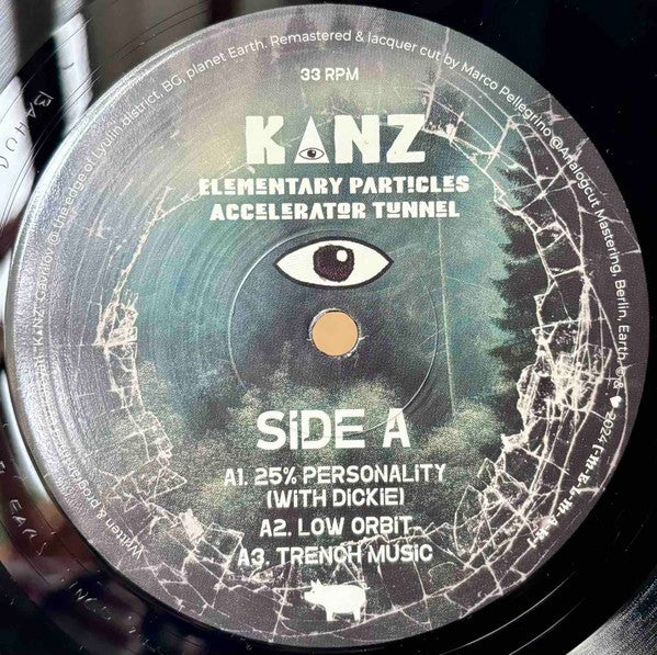 KANZ - Elementary Particles Accelerator Tunnel (VINYL) | Mint (M) Mint (M)-The Happy Cap