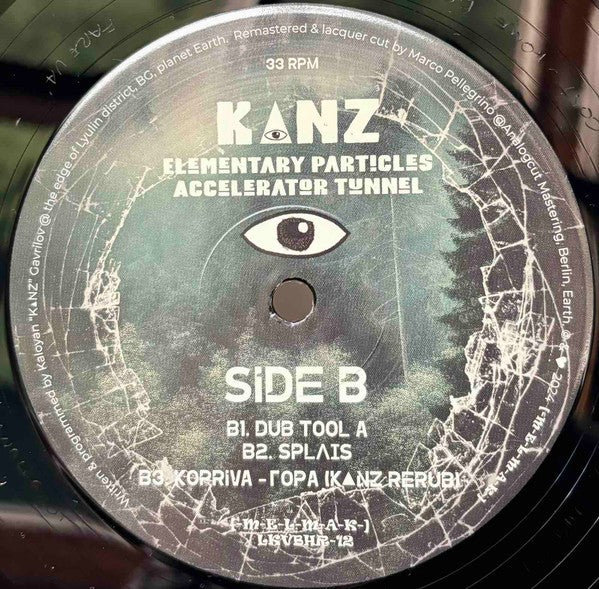 KANZ - Elementary Particles Accelerator Tunnel (VINYL) | Mint (M) Mint (M)-The Happy Cap