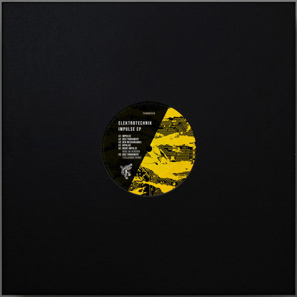 ELEKTROTECHNIK - Impulse EP (w/ Rude 66 & Teslasonic Remixes)(VINYL) | Mint (M) Generic-The Happy Cap