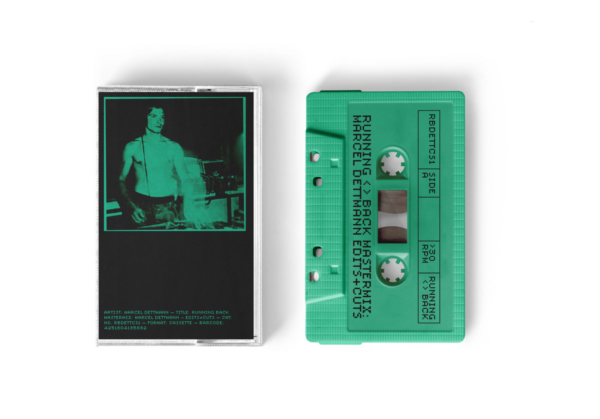 Marcel Dettmann - (PRESALE TBD) Running Back Mastermix: Marcel Dettmann - Edits & Cuts (CASSETTE) | Mint (M) Mint (M)-The Happy Cap