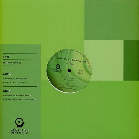Skatman - Temples EP (VINYL 12") |-The Happy Cap
