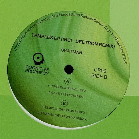 Skatman - Temples EP (VINYL 12") |-The Happy Cap