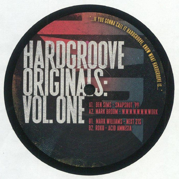 Hardgroove Originals Vol. One (VINYL) | Mint (M) Generic-The Happy Cap