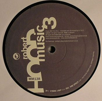 Robert Hood - Hoodmusic 3 (VINYL) | Good (G) Generic-The Happy Cap