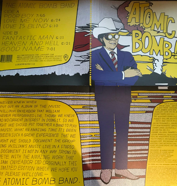 The Atomic Bomb Band - Plays The Music Of William Onyeabor | Mint (M) Mint (M)-The Happy Cap