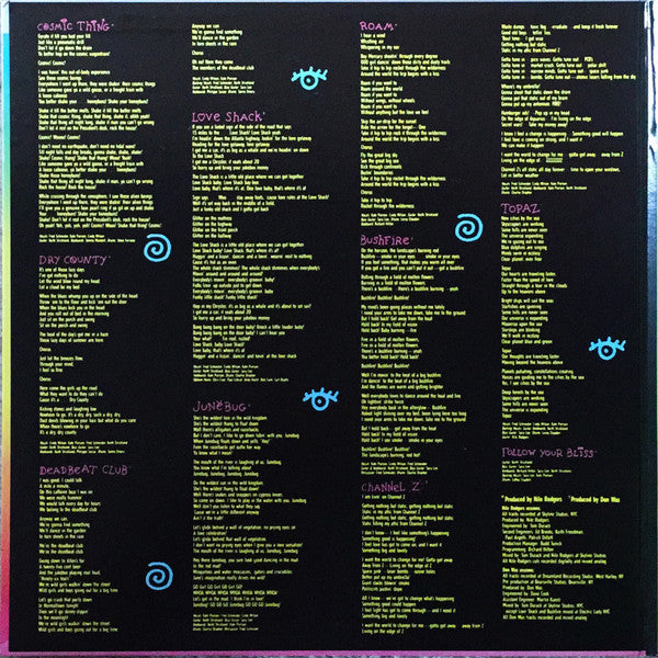 The B-52's - Cosmic Thing (MFSL VINYL) | Mint (M) Mint (M)-The Happy Cap